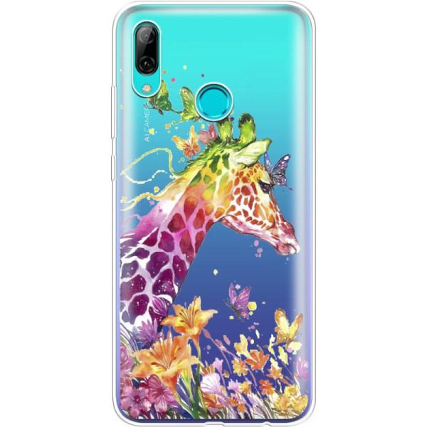 

Силиконовый чехол BoxFace Huawei P Smart 2019 Colorful Giraffe (35788-cc14)