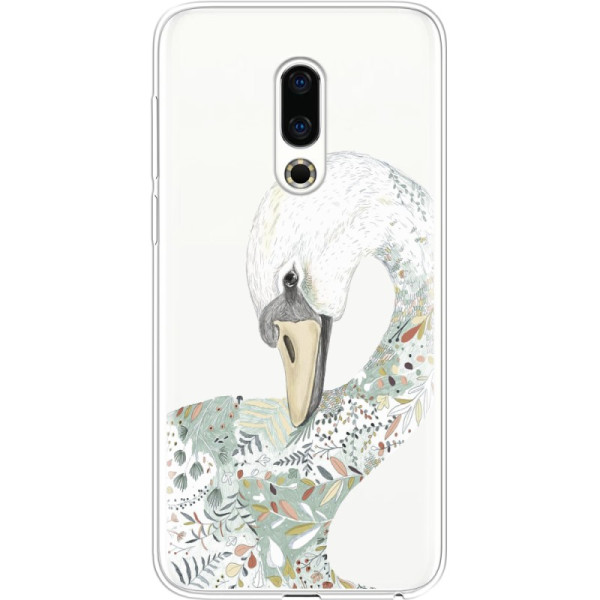 

силиконовый Boxface Meizu 16th Swan (35817-cc24)