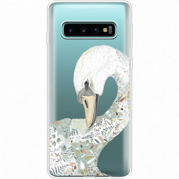 

силиконовый Boxface Samsung G973 Galaxy S10 Swan (35853-cc24)