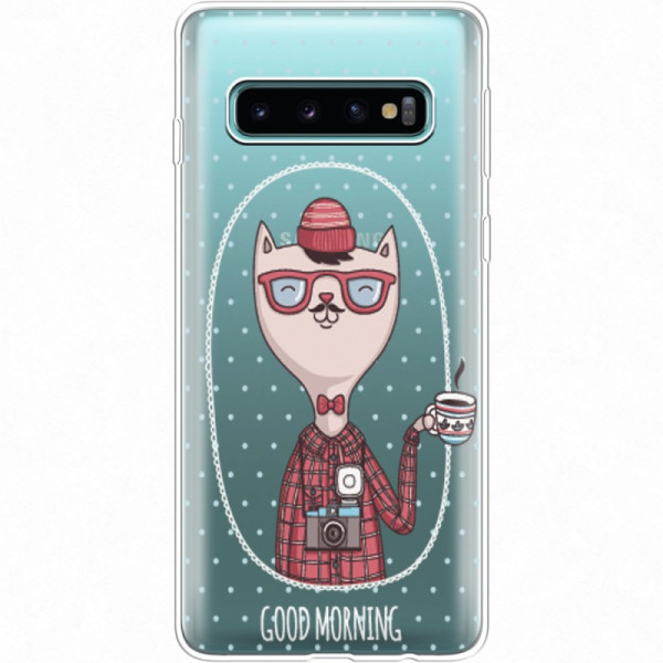 

силиконовый Boxface Samsung G973 Galaxy S10 Good Morning (35853-cc42)