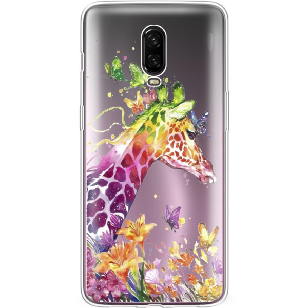 

Чехол силиконовый Boxface OnePlus 6T Colorful Giraffe (35856-cc14)