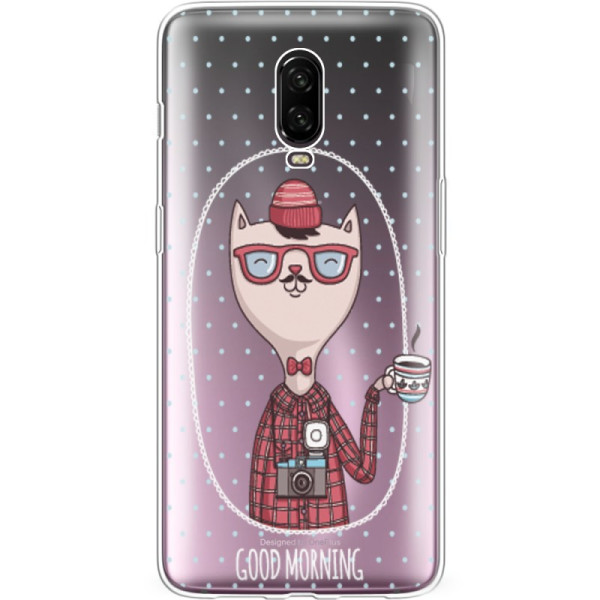 

силиконовый Boxface OnePlus 6T Good Morning (35856-cc42)