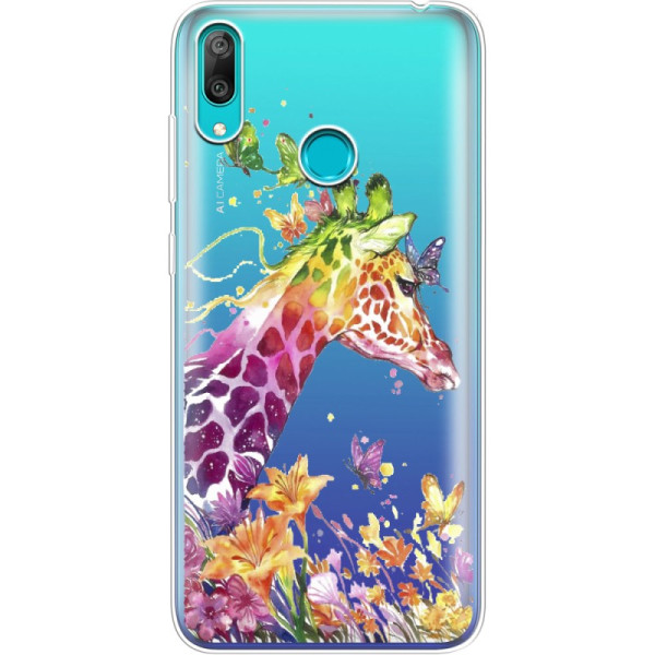 

Чехол силиконовый Boxface Huawei Y7 2019 Colorful Giraffe (36044-cc14)