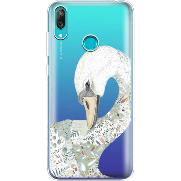 

силиконовый Boxface Huawei Y7 2019 Swan (36044-cc24)