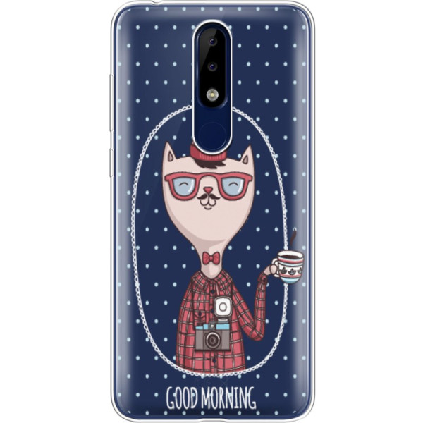 

силиконовый Boxface Nokia 5.1 Plus Good Morning (36117-cc42)
