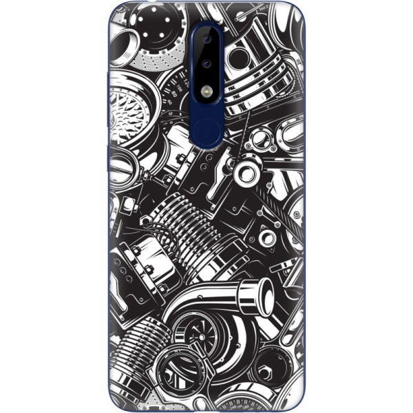

силиконовый Boxface Nokia 5.1 Plus (36117-up1375)