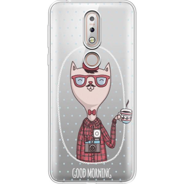 

силиконовый Boxface Nokia 7.1 Good Morning (36118-cc42)