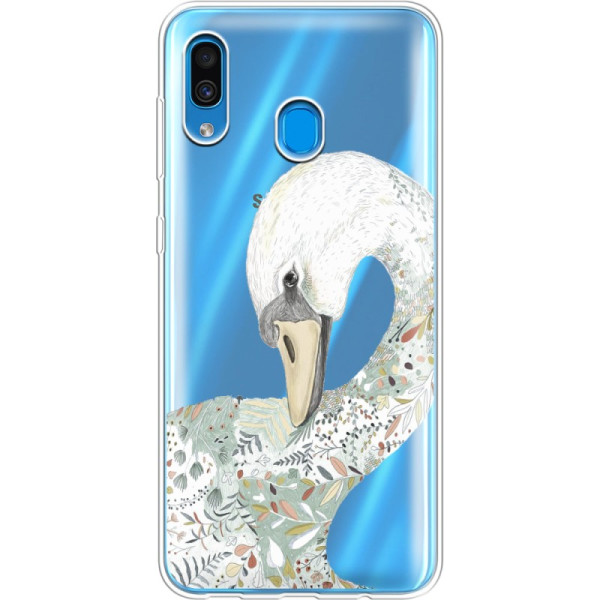 

силиконовый Boxface Samsung A305 Galaxy A30 Swan (36416-cc24)