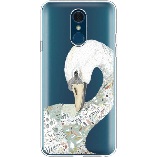 

силиконовый Boxface LG Q7 / Q7 Plus Swan (36429-cc24)