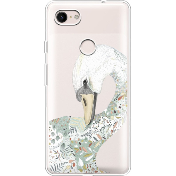 

силиконовый Boxface Google Pixel 3 XL Swan (36654-cc24)