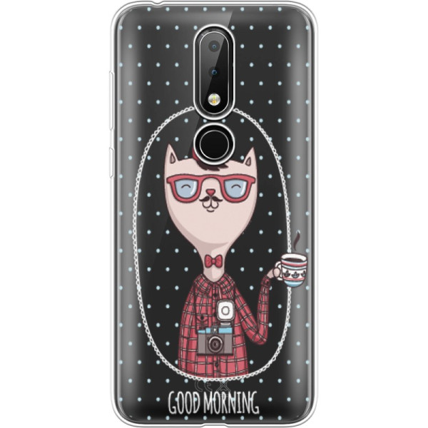 

силиконовый Boxface Nokia 6.1 Plus Good Morning (36788-cc42)