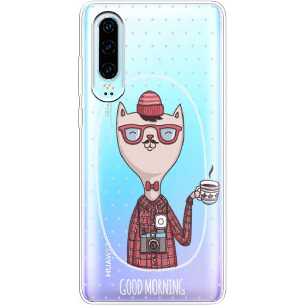 

силиконовый Boxface Huawei P30 Good Morning (36851-cc42)