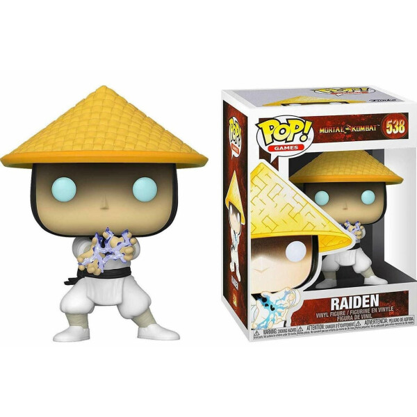 

Фигурка Funko Pop Фанко Поп Рейден Мортал Комбат Mortal Kombat Raiden 10 см MK R 538