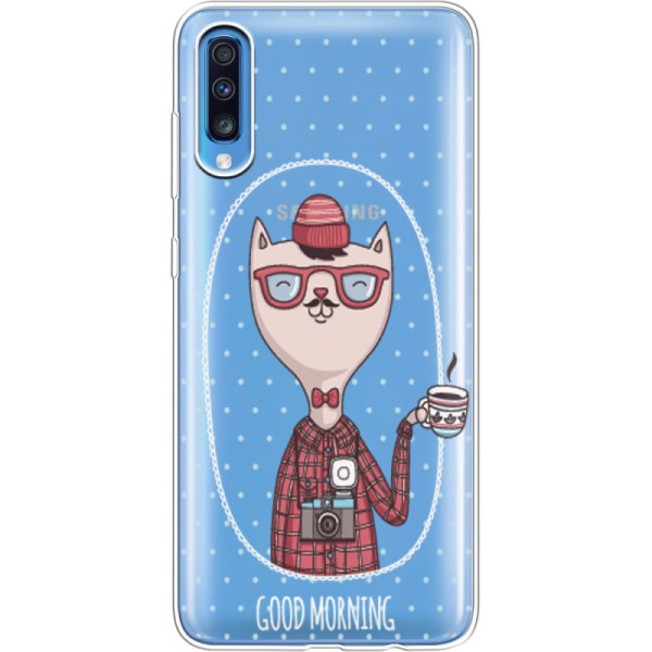 силиконовый Boxface Samsung A705 Galaxy A70 Good Morning (36860-cc42)
