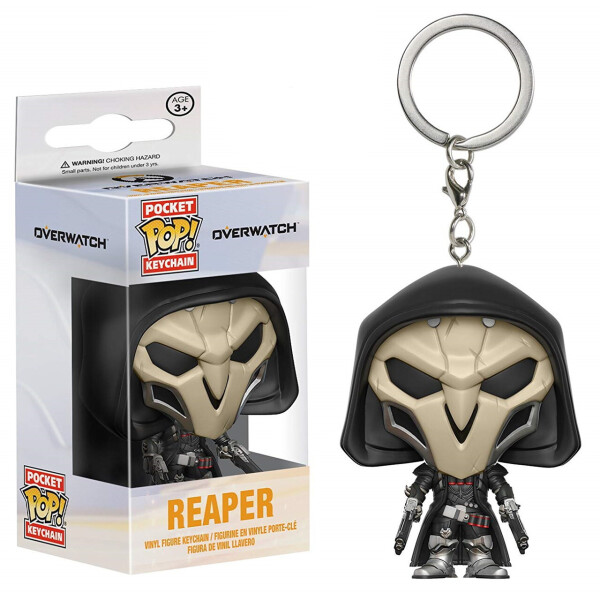 

Фигурка брелок Funko Pop Overwatch Reaper Овервотч Жнец 4 см OW R 93​​​​​​​