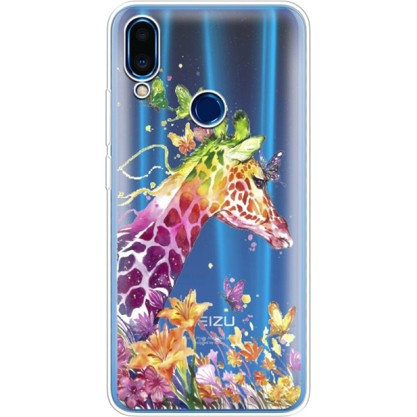 

Чехол силиконовый Boxface Meizu Note 9 Colorful Giraffe (36863-cc14)