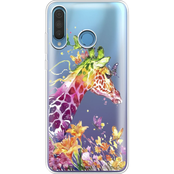 

Силиконовый чехол BoxFace Huawei P30 Lite Colorful Giraffe (36871-cc14)