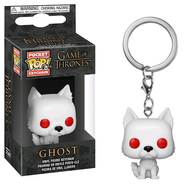 

Фигурка брелок Funko Pop Фанко Поп Призрак Джона Сноу Игра престолов Game of Thrones Ghost GT G19