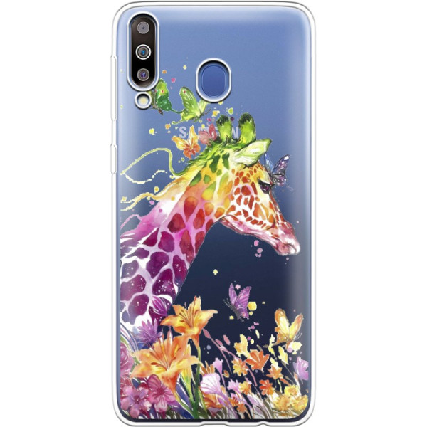

силиконовый Boxface Samsung M305 Galaxy M30 Colorful Giraffe (36973-cc14)