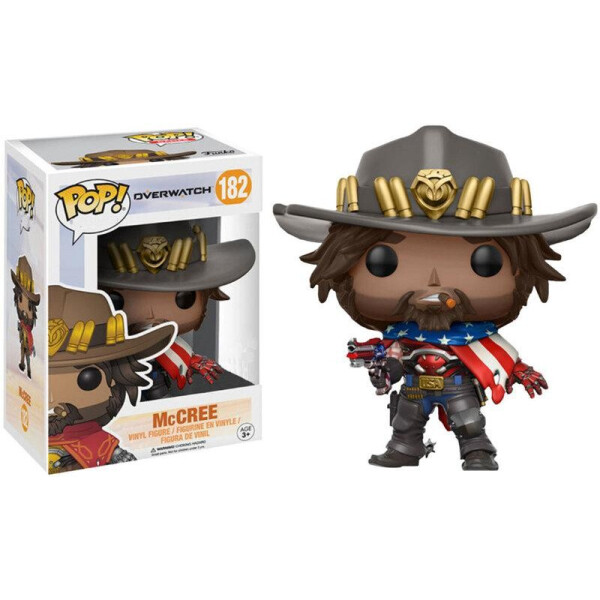 

Фигурка Funko Pop Фанко Поп Overwatch McCree Овервотч МакКри 10 см OW182