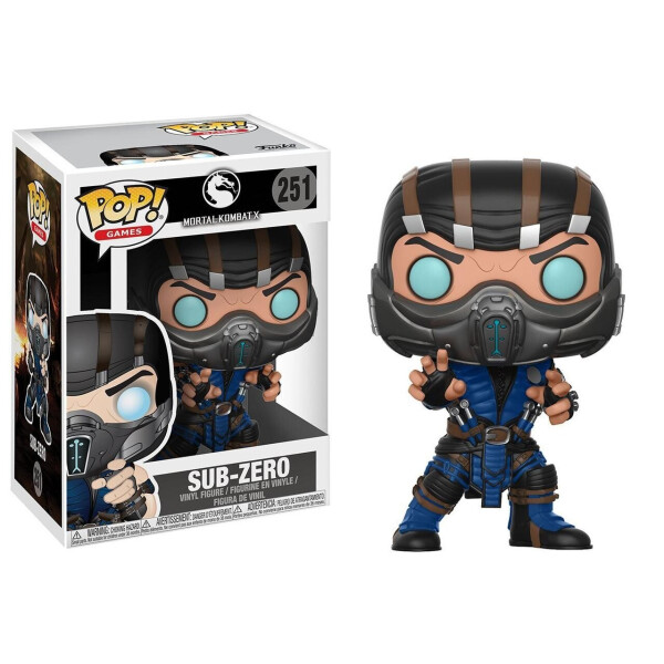 

Фигурка Funko Pop Фанко Поп Мортал Комбат Саб-Зиро Mortal Kombat Sub-Zero 10 см MK SZ 251