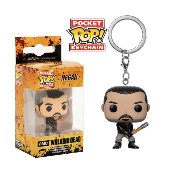 

Фигурка брелок Ниган Negan Ходячие мертвецы The Walking Dead Funko Pop Фанко Поп 4 см