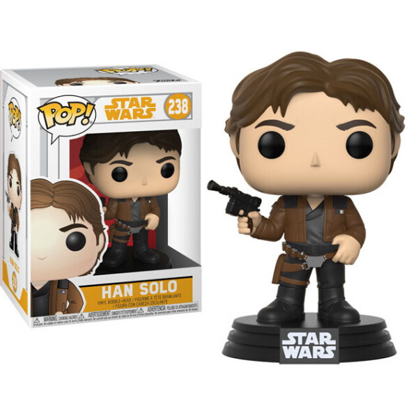 

Фигурка Funko Pop Фанко Поп Хан Соло Звёздные войны Star Wars Han Solo 10 см SW HS238