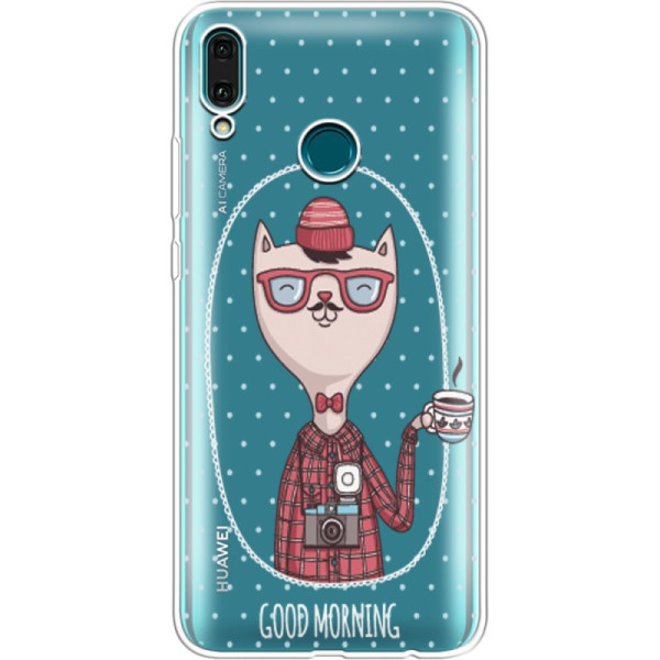 

силиконовый Boxface Huawei Y9 2019 Good Morning (37046-cc42)