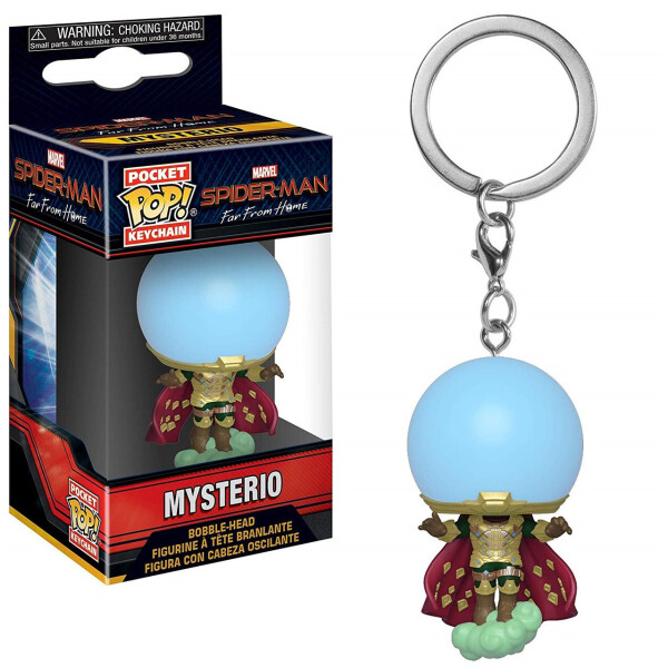 

Фигурка брелок Funko Pop Фанко Поп Mysterio Spider-Man: Far From Home Человек-паук: Вдали от дома 4 см
