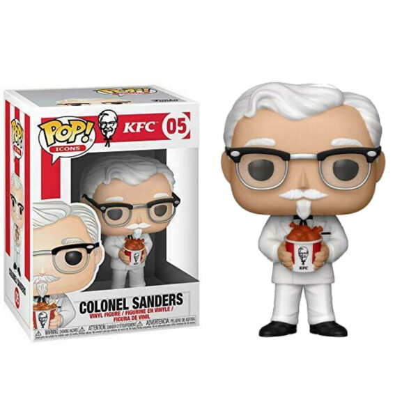 

Фигурка Funko Pop Фанко Поп КФС Полковник Сандерс KFC Colonel Sanders 10 см Movies KFC S4 05