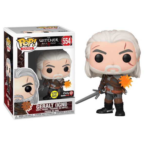 

Фигурка Funko Pop Фанко Поп Ведьмак Геральт The Witcher Geralt 10 см W G 554