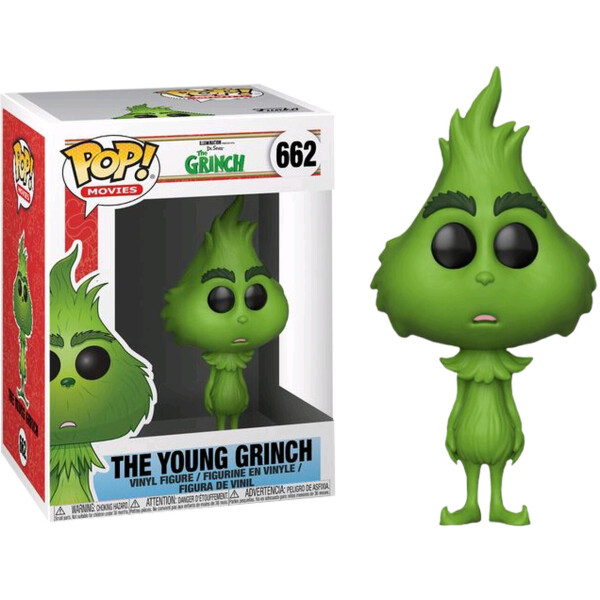 

Фигурка Funko Pop Фанко Поп Гринч Молодой Гринч The Grinch Young Grinch 9 см Cartoon G YG 662
