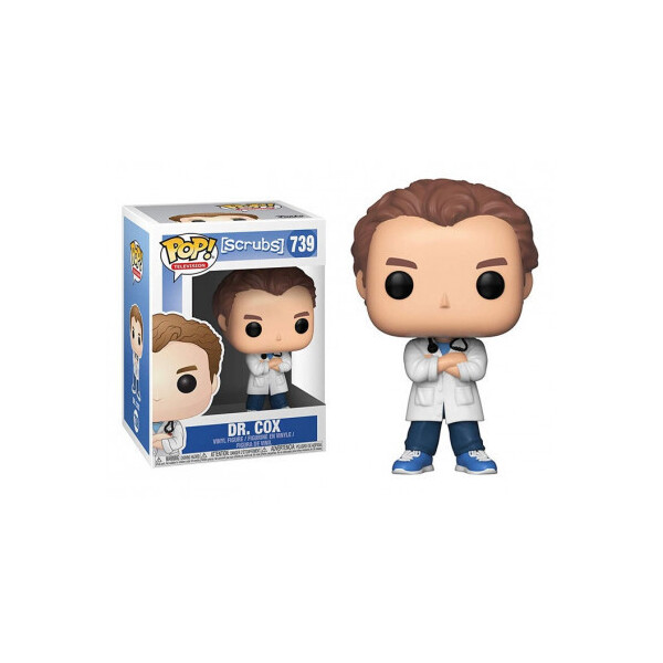 

Фигурка Funko Pop Фанко Поп доктор Персиваль Кокс Клиника Dr. Cox Scrubs 10 см Serial S Dr C 739