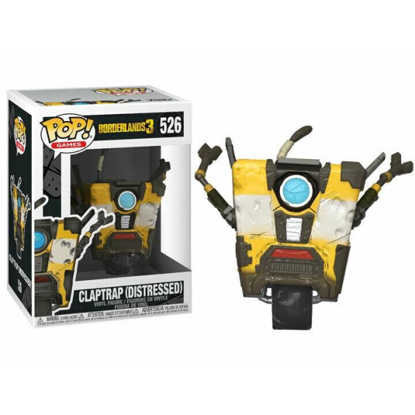 

Фигурка Funko Pop Фанко Поп Железяка Бордерлендс Пограничье Borderlands Claptrap games B C 526