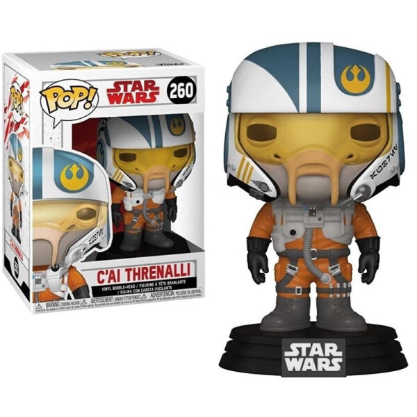 

Фигурка Funko Pop Фанко Поп К'аи Треналли Звездные Войны Star Wars C'ai Threnalli 10 см SW СТ 260