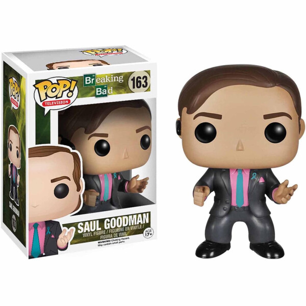 

Фигурка Funko Pop Фанко Поп Во все тяжкие Сол Гудмэн Saul Goodman 10 cм Serial BB SG 163