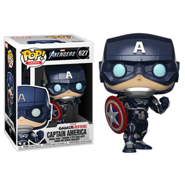

Фигурка Funko Pop Фанко Поп Мстители Игра Капитан Америка Avengers Game Captain America 10 см AG CA 627