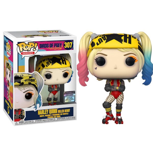 

Фигурка Funko Pop Фанко Поп Хищные птицы Харли на роликах Birds of Prey Harley Quinn 10 cм BOP HQ 307