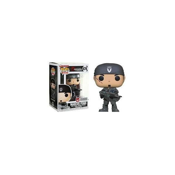 

Фигурка Funko Pop Фанко Поп Шестерни войны Маркус Феникс Gears Of War Marcus Fenix 10 см Game GW M 474
