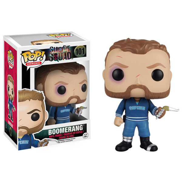 

Фигурка Funko Pop Фанко Поп Капитан Бумеранг Отряд Самоубийц Suicide Squad Captain Boomerang 10 см SS B101