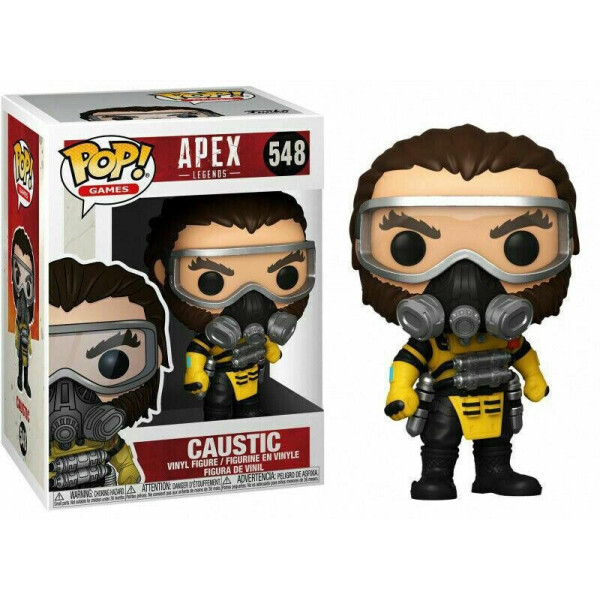 

Фигурка Funko Pop Фанко Поп Каустик Ловчий-отравитель Апекс Легендс Apex Legends Caustic 10 см games AL С 548