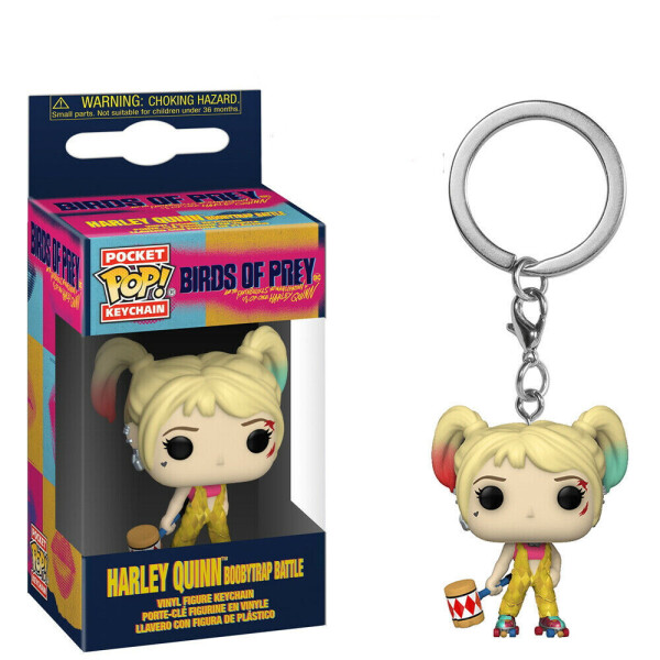 

Фигурка брелок Funko Pop Фанко Поп Хищные птицы Харли Квинн 4 см Trinket BOP HQ 309