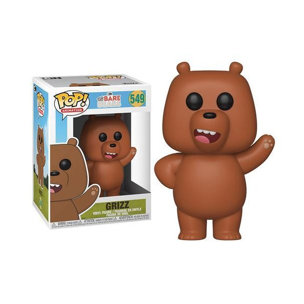 

Фигурка Funko Pop Фанко Поп Гризли Вся правда о медведях We Bare Bears Ice Bear Grizz сartoon ВВ G 549