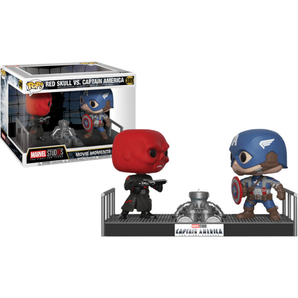 

Фигурка Funko Момент из фильма Капитан Америка против Красного Черепа Red Skull vs Captain America 15 см