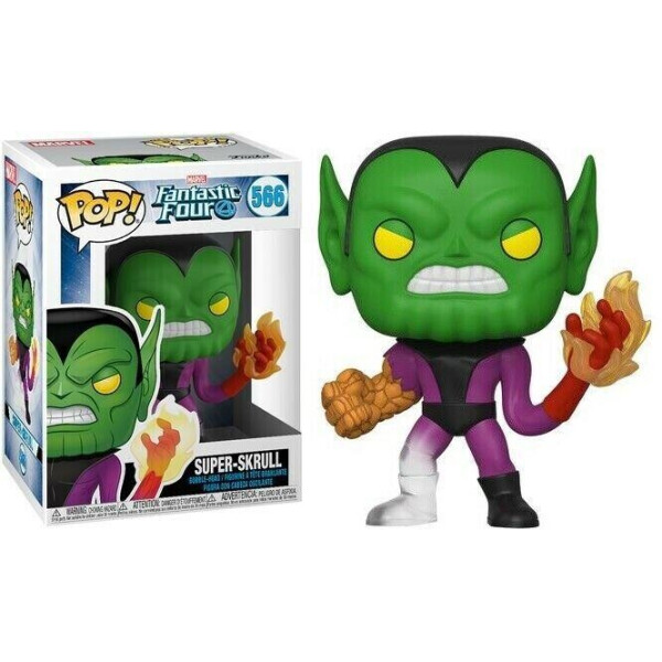 

Фигурка Funko Pop Фанко Поп Супер Скрулл Фантастическая четверка MARVEL Fantastic Four Super Skrull M SS566