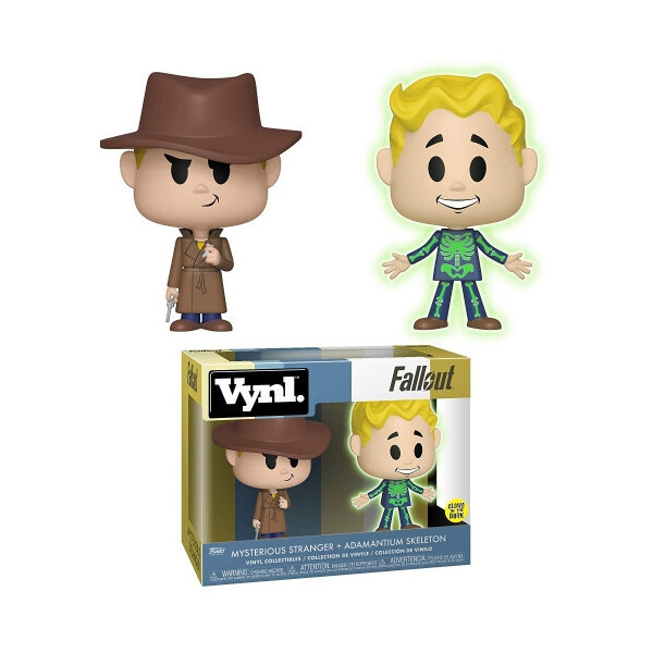 

Набор фигурок Funko Pop Фанко Поп Фаллаут Таинственный Незнакомец и Адамантиевый Скелет 9.5 см F MS AS