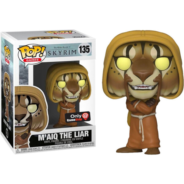 

Фигурка Funko Pop Фанко Поп Скайрим М'айк Лжец Skyrim M'aiq the Liar GameStop Exclusive 10 см Game ES ML 135