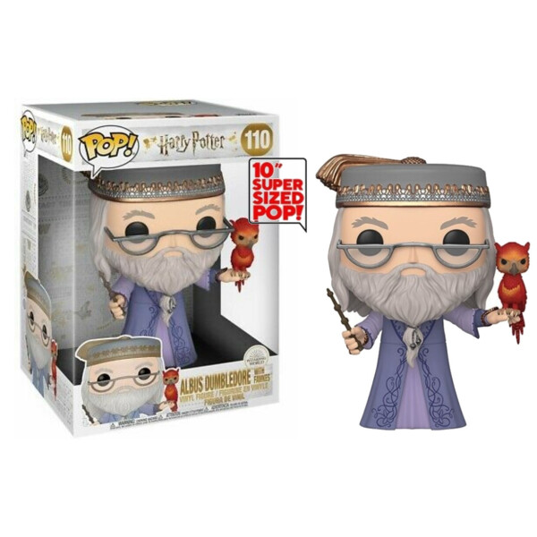 

Фигурка Funko Pop Фанко Поп Гарри Поттер Альбус Дамблдор с Фоуксом 25 см HP AD 110