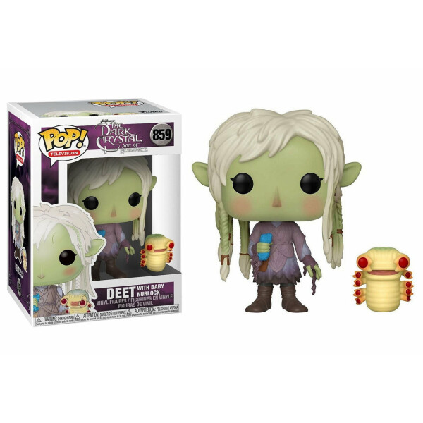 

Фигурка Funko Pop Фанко Поп Дит с малышом Нурлоком Тёмный кристалл Dark Crystal Deet DC D 859