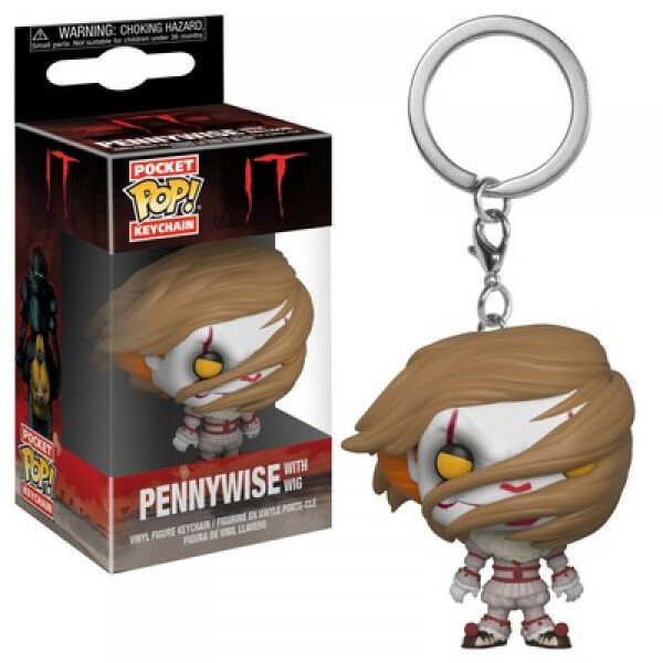 

Фигурка брелок Funko Pop Фанко Поп IT Pennywise (with wig) Оно Пеннивайз в парике 4 см PN В474